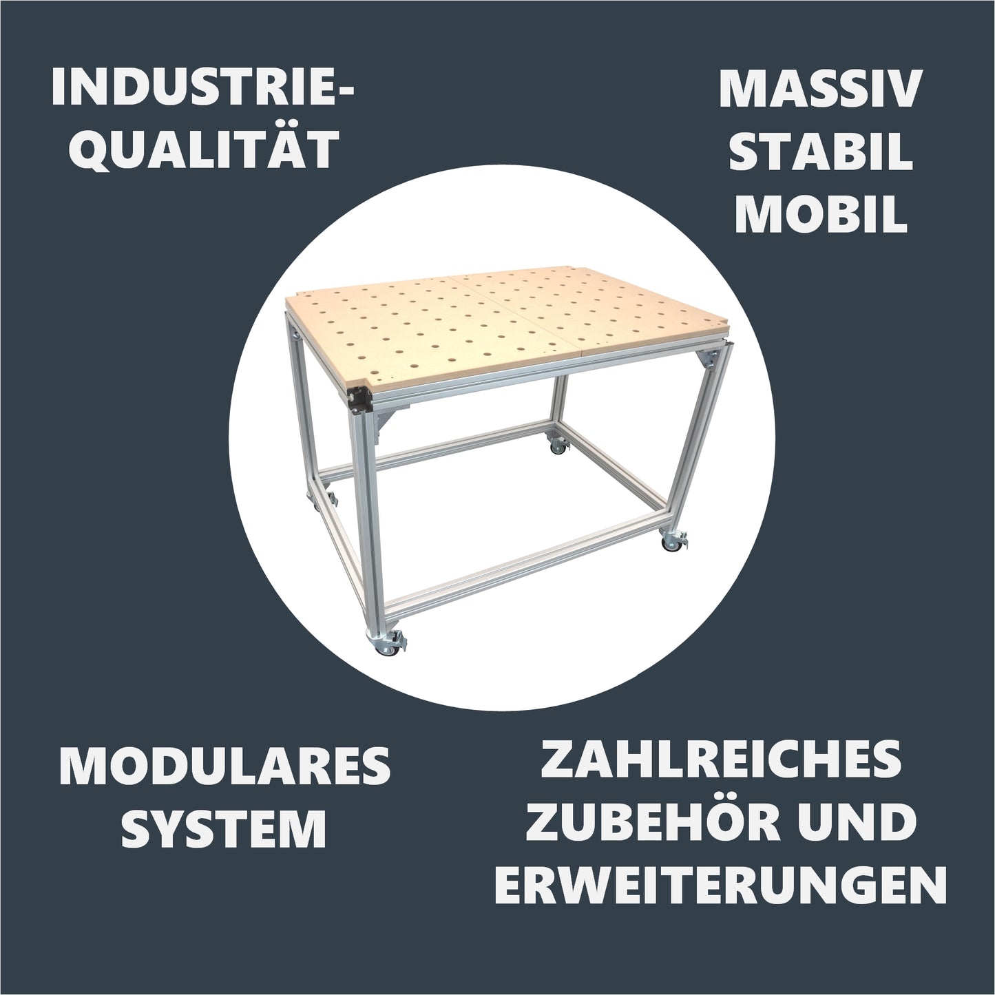 Workstation Pro M - 120x80 cm