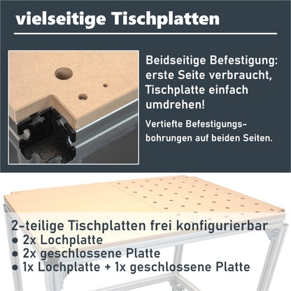 Workstation Pro M - 120x80 cm
